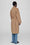 ANINE BING Dylan Coat - Camel Cashmere Blend - On Model Back