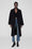 ANINE BING Dylan Coat - Black - On Model Open Front