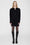 ANINE BING Ghita Dress - Black Cashmere Blend - On Model Front