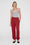 ANINE BING Karter Jogger - Washed Red - On Model Front