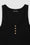 ANINE BING Alessia Tank - Black - Detail View