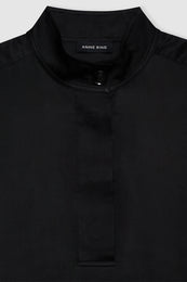 ANINE BING Geneva Top - Black - Detail View